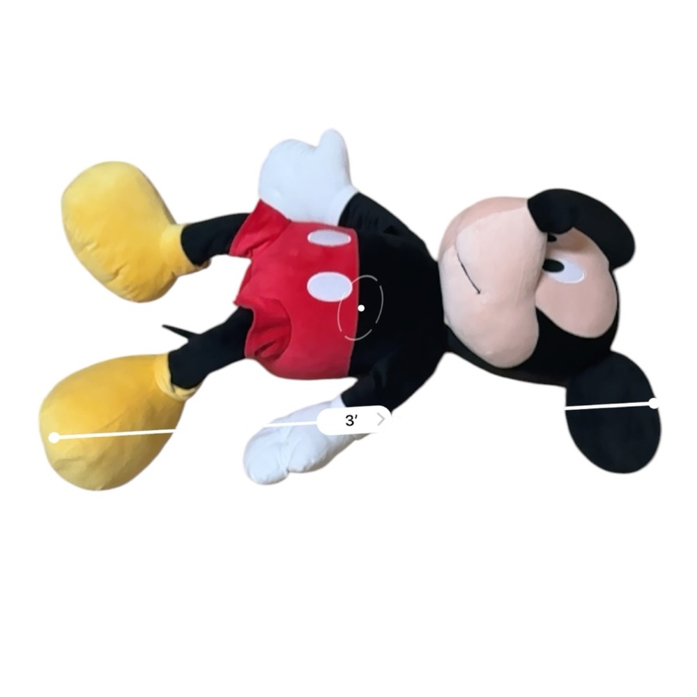 Disney Mickey Mouse JUMBO Stuffy - Picture 12 of 12